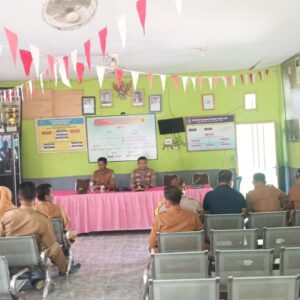 Perkuat Sinergi dengan Pemerintah Desa, Kapolsek Hu’u Gelar Silaturahmi dan Kunjungan Kerja ke Desa Sawe