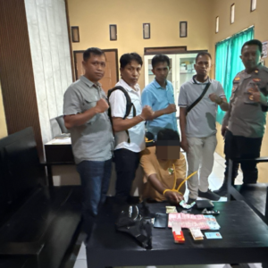 Gagal Edarkan Sabu Senilai Rp 23 Juta, Seorang Pria Diamankan Polsek Labuhan Badas di Dermaga Pantai Goa