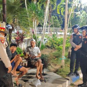 Antisipasi Kriminalitas Dini Hari, Polres Lombok Barat Intensifkan Patroli di Giri Menang Park