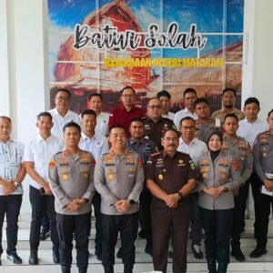 Perkuat Sinergitas Penegakan Hukum, Kapolres Lombok Utara Jalin Silaturahmi Bersama TNI dan Kejaksaan