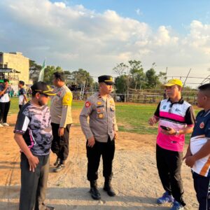 Polsek Dompu Amankan Pembukaan Turnamen Mini Soccer O’O Mantika Cup IX Tahun 2026, Momentum Pererat Silaturahmi dan Junjung Sportivitas