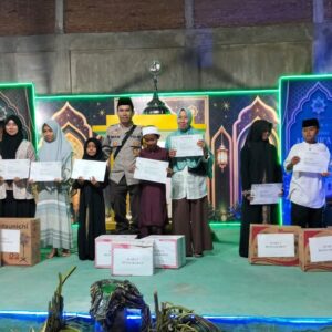 Hadiri Penutupan MTQ Tingkat Desa Samili ke- 57 Bhabinkamtibmas Polsek Woha Himbau Warga Binaan Jaga Kondusifitas Kamtibmas