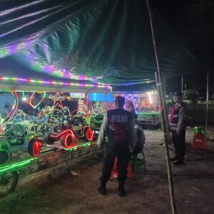 Polsek Gangga Gelar Patroli Blue Light, Antisipasi 3C dan Gangguan Kamtibmas