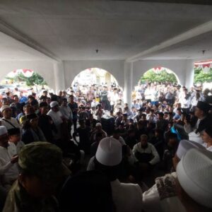 Ratusan Jamaah Ikuti Istigasah Al-Ishlahuddiny, TNI-Polri Pastikan Pengamanan Berjalan Humanis