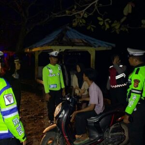 Cegah Potensi Guankamtibmas Diwilayah Hukumnya, Pamapta Polres Bima Kabupaten Tingkatkan Patroli Malam Hari