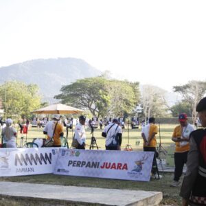 Hari Kedua Cabor Panahan Porprov NTB XII, Personel Polres Sumbawa Barat Pastikan Situasi Aman dan Kondusif