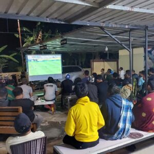 Polres Bima Kota Gelar Nobar Final Piala Dunia FIFA 2026, Pererat Kedekatan Polri dan Masyarakat