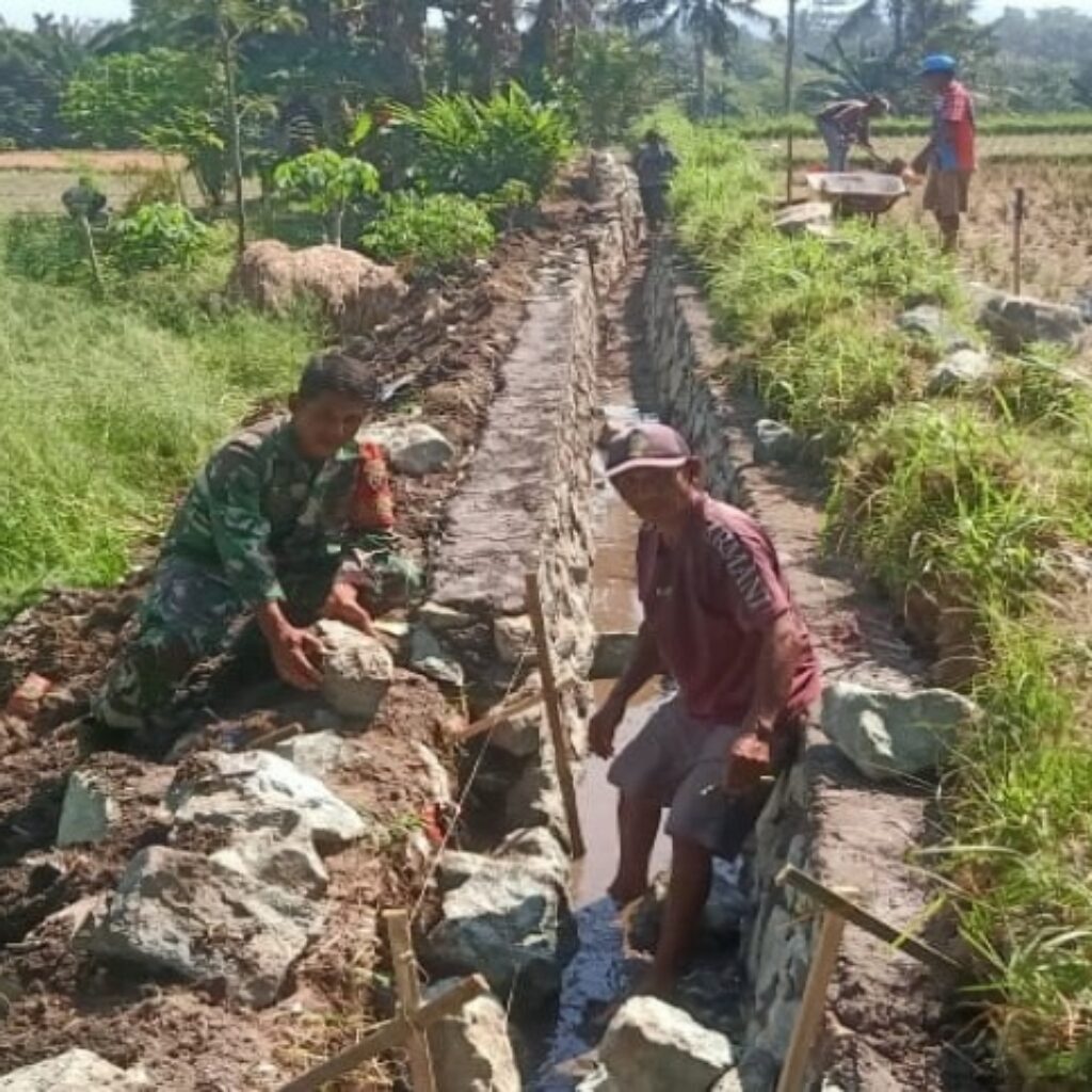 Monitoring Babinsa Dorong Infrastruktur Pertanian Lebih Berkualitas dan Berkelanjutan