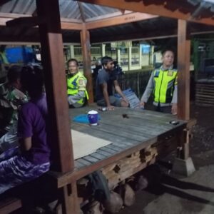 Patroli Dialogis Polsek Taliwang Perkuat Harkamtibmas