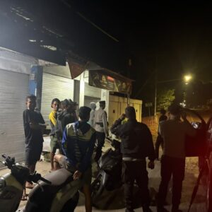 Patroli Blue Light Sat Samapta Polres Bima Kota Intensif Cegah Gangguan Kamtibmas pada Malam Hari