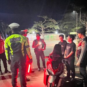 Cegah Potensi Gangguan Kamtibmas di Malam Hari, Piket Pamapta Polres Bima Kabupaten Optimalkan Patroli KRYD