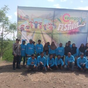 Bhabinkamtibmas Polsek Woha Hadir Festival Vayego Yang Diselenggarakan Oleh PT Bayer Indonesia