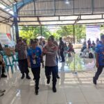 Pantau Kelancaran Porprov XII, Kapolres Sumbawa Barat Tinjau Langsung Pertandingan Cabor Hapkido di Gedung Hanipati
