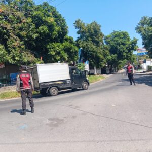 SPKT I Polsek Bayan Gelar Rawan Siang di Jalan Raya Tanjung-Bayan