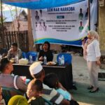 Kanit Binmas Polsek Bolo Jadi Pemateri Sosialisasi Bahaya Yang di Selenggarakan Oleh KKN Universitas Muhammadiyah Bima
