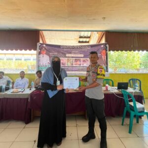 Sinergi Polri dan Mahasiswa, Bhabinkamtibmas Polsek Sanggar Jadi Pemateri Penyuluhan Narkoba dan Pernikahan dini