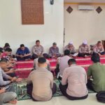 Perkuat Keimanan dan Integritas Personel, Polres Bima Kota Gelar Binrohtal Rutin di Masjid Jabal Qubis