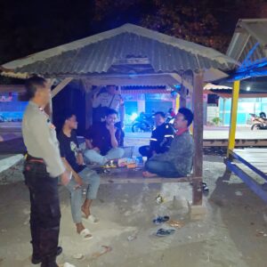 Cegah Tindak Pidana 3C, Polsek Labuhan Badas Intensifkan Patroli Blue Light Sasar Titik Keramaian dan Objek Vital