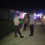 Polsek Gangga Gelar Patroli Blue Light Jaga Kondusivitas 3 Desa
