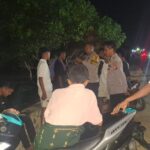 Menekankan Potensi Kejahatan dan Jaga Kondusifitas Wilayah, Polsek Soromandi Gelar Patroli Strong Point Rinjani Presisi