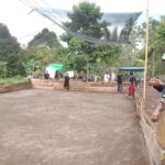 Lomba Gasing Meriah, Babinsa Selelos Pastikan Kegiatan Aman