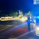 Satlantas Polres Bima Kota Intensifkan Blue Light Patrol, Antisipasi Balap Liar dan Pelanggaran Lalu Lintas