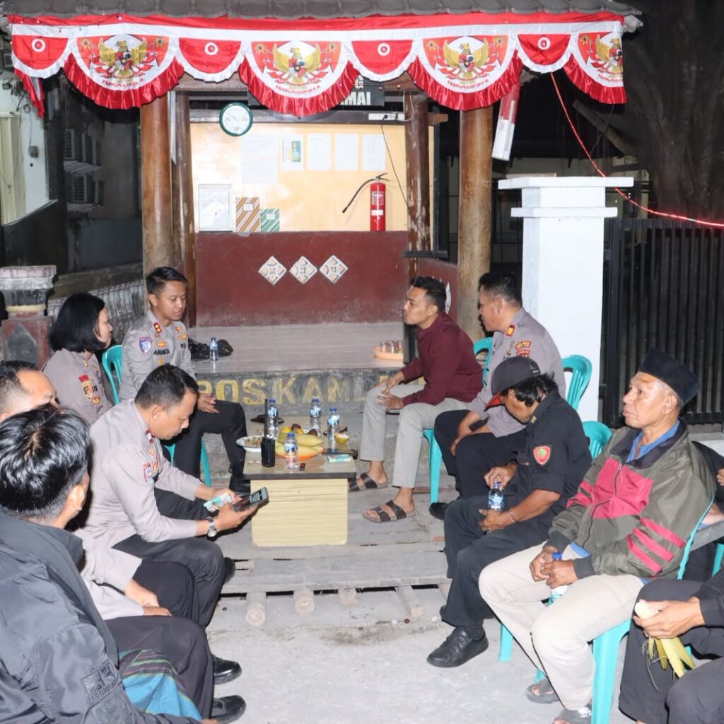 Kapolres Lombok Timur Cek Poskamling di Tiga Lokasi, Dorong Peran Aktif Masyarakat Jaga Kamtibmas