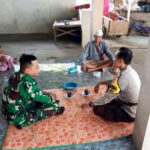 Bhabinkamtibmas dan Babinsa Bersinergi Sambangi Warga Dusun Batu Rangkep, Jaga Kamtibmas Tetap Kondusif