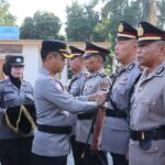 Polres Lombok Timur Gelar Sertijab Wakapolres, Kabag SDM, Kasat Samapta dan Sejumlah Kapolsek