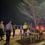 Patroli Rinjani Presisi Strong Point Polres Bima Kota Antisipasi Gangguan Kamtibmas di Malam Minggu