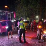 Blue Light Patrol dan Strong Point Sat Lantas Polres Dompu, Wujudkan Kamseltibcarlantas yang Aman dan Kondusif