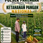 Polri mendukung Program ASTACITA Presiden RI, Anggota Polsek Parengan Polresta Tuban laksanakan pendampingan petani melon di Desa Kumpulrejo Kec. Parengan