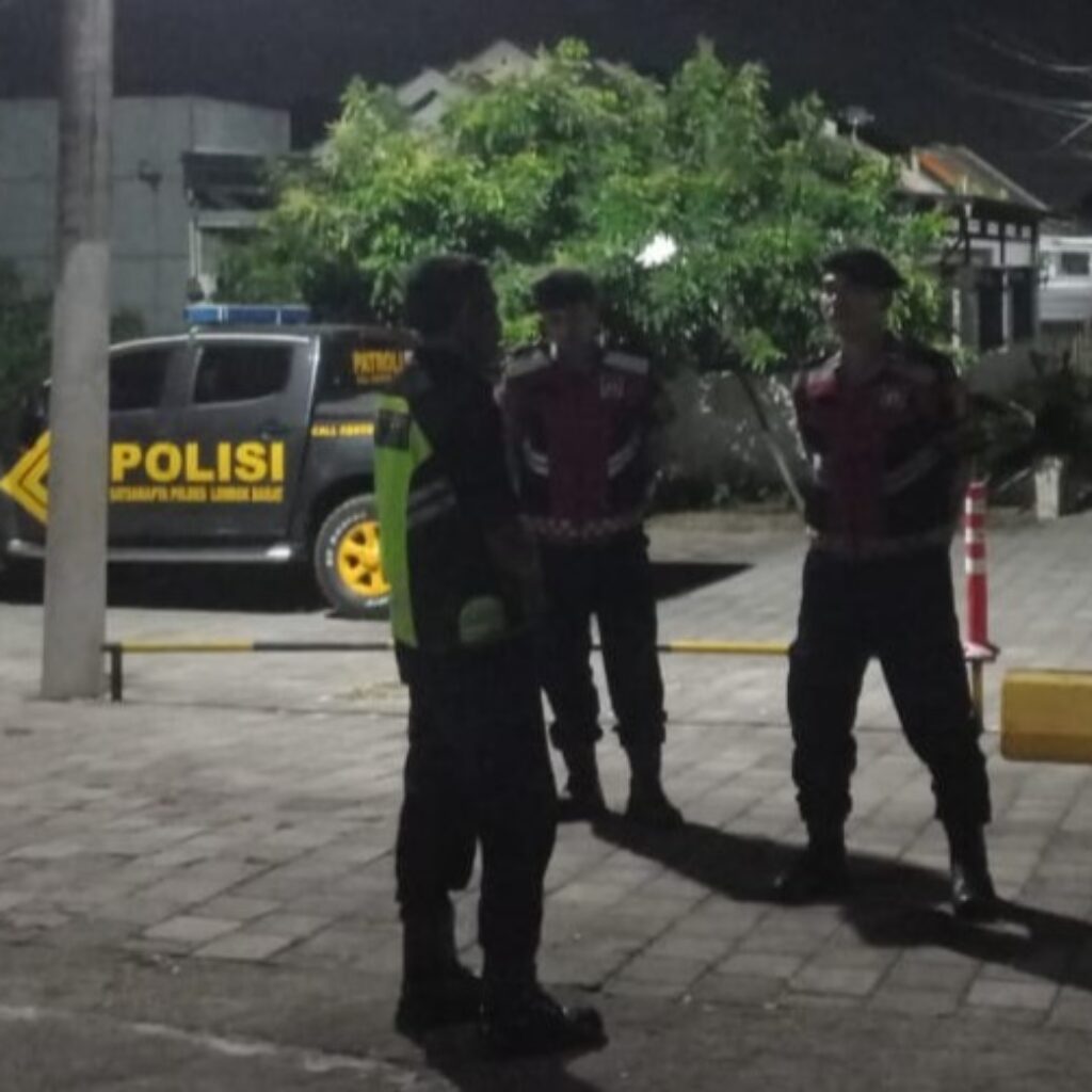 Upaya Preventif Sat Samapta Polres Lombok Barat Jaga Kondusivitas Kamtibmas di Taman Mandali