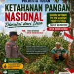 Polsek Montong Polresta Tuban Turun Cek Tanaman jagung Warga di Desa Ngulahan