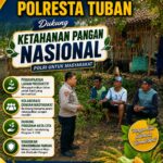 Polri Dukung Astacita, Polsek Grabagan Polresta Tuban Turun Cek Tanaman jagung milik Warga di Desa Grabagan