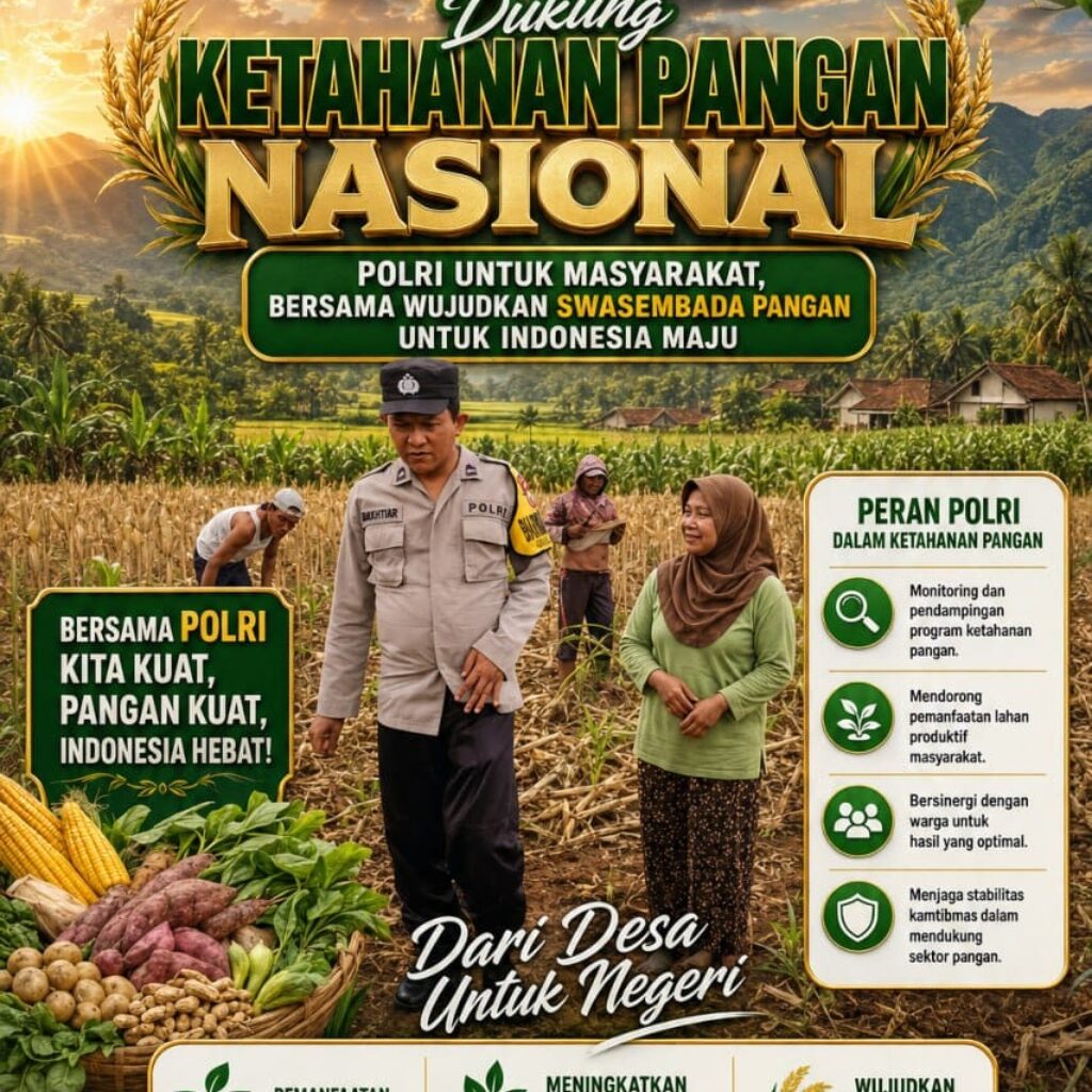 Polsek Plumpang Polresta Tuban Turun Langsung Cek Tanaman Jagung Warga