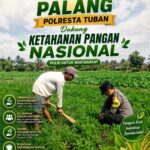 Dukung Astacita, Polsek Palang Polresta Tuban Pantau Langsung Lahan Jagung milik warga Desa Dawung