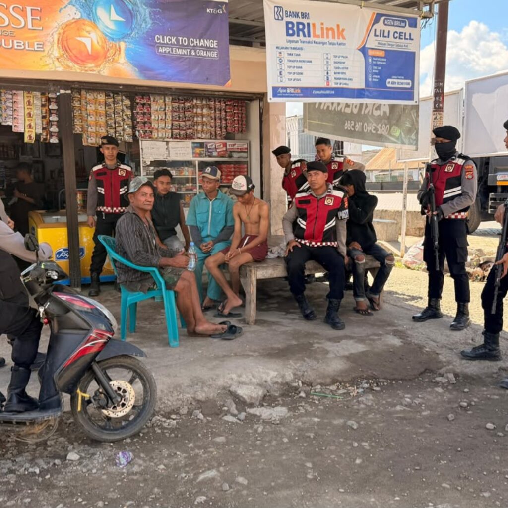 Patroli Dialogis Sat Samapta Polres Bima Kota, Wujudkan Rasa Aman dan Cegah Gangguan Kamtibmas