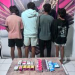 Empat Pemuda Diduga Terlibat Curat Diamankan Tim Opsnal Satreskrim Polres Bima Kota