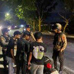 Intensifkan Keamanan Dini Hari, Patroli Perintis Presisi Lombok Barat Menyisir Wilayah Gerung
