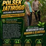 Polri dukung progam Astacita, Polsek Jatirogo Polresta Tuban Turun Cek Tanaman jagung Warga di Desa Ketodan
