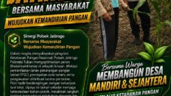 Polri dukung progam Astacita, Polsek Jatirogo Polresta Tuban Turun Cek Tanaman jagung Warga di Desa Ketodan