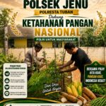 Polisi Polsek jenu Polres Tuban Turun ke Ladang, Dampingi Petani Jagung Dukung Ketahanan Pangan