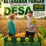 Polsek Plumpang Polresta Tuban Turun Langsung Cek Tanaman Jagung Warga