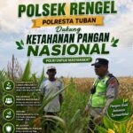 Polri Dukung Astacita, Polsek Rengel Polres Tuban Turun Cek Tanaman Jagung Warga di Desa Pekuwon