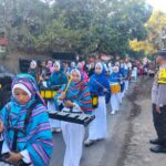 Polsek Ambalawi Amankan Karnaval HUT RI Ke-81, Arus Lalu Lintas Tetap Lancar