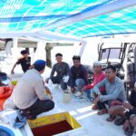 Pasca Gempa, Sat Polairud Polres Bima Kota Imbau Nelayan Tetap Waspada
