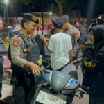 Gelar Patroli Strong Point Presisi Sekala Besar, Polres Bima Kabupaten Amankah 20 Unit Kendaraan Roda Dua
