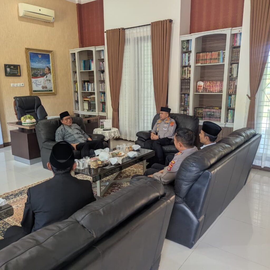 Silaturahmi Kapolres Ke Pimpinan Ponpes Al-Ikhlas, Perkuat Sinergi Kamtibmas