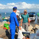 Sat Polairud Polres Dompu Tingkatkan Pelayanan dan Pengamanan Masyarakat Pesisir di Calabai